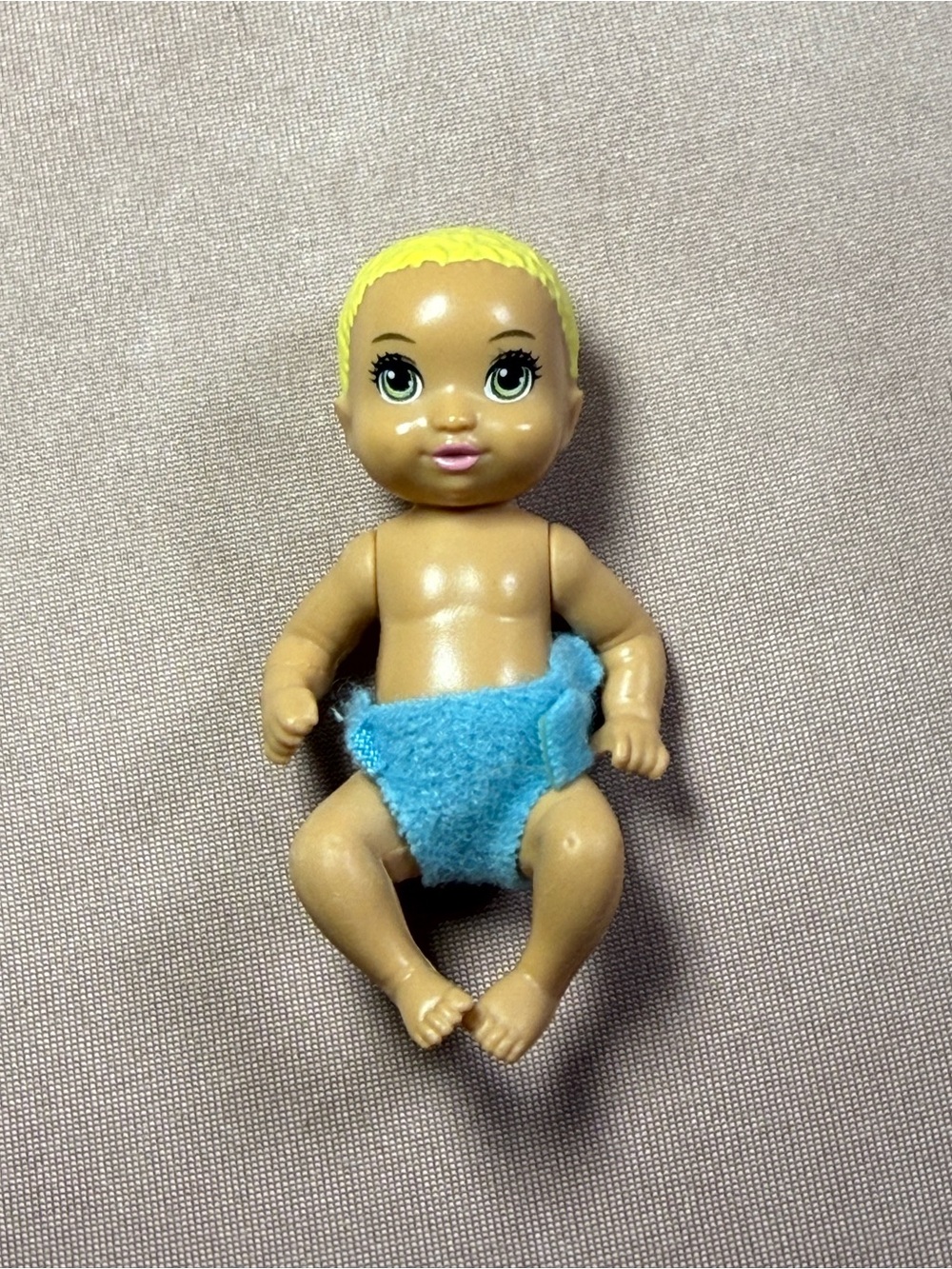 Mattel 2018 Barbie Skipper Babysitters Inc. Collection Blonde Hair Baby Doll 3"